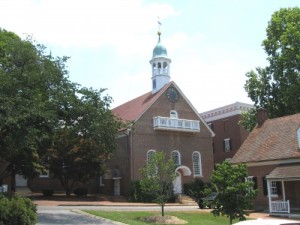 Home Church front lawn