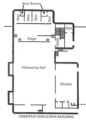 Church Floorplans Moravian Music Festival Church Floorplans