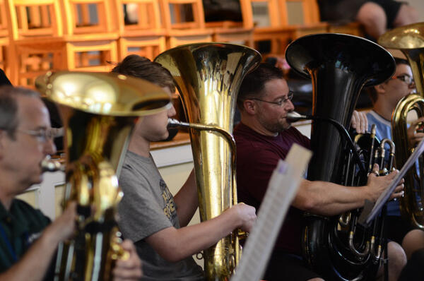 Festival Band tubas