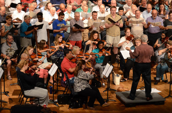 Festival Chorus Reh front