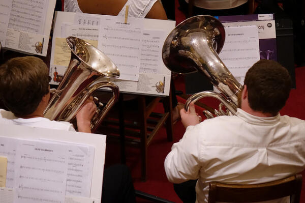 Festival Thursday euphoniums