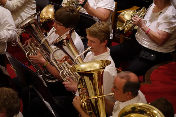 Festival Thursday euphoniums2