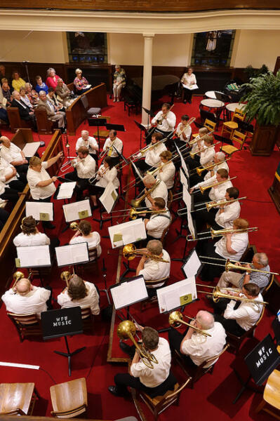 Festival Thursday trombones